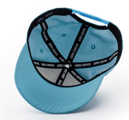 Blue multi color baseball cap