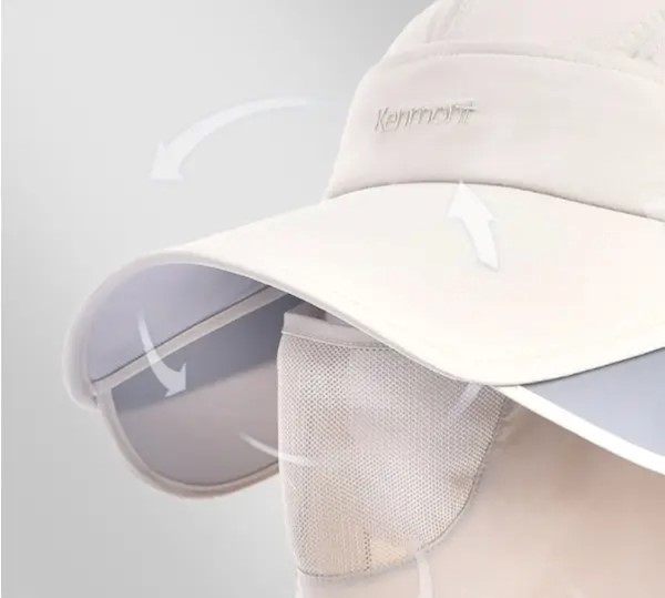Kenmont outdoor anti-UV visor cap-02