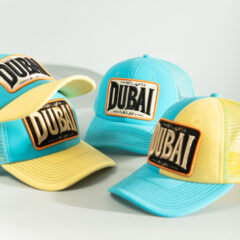 custom 6 panel structured embroidered logo mesh hat with Curl bill