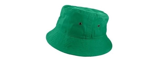 Gelante 100% Cotton Packable Bucket Cap Hat -green