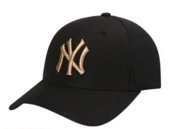 MLB Couple Curved-Brim Structured Black Baseball Cap
