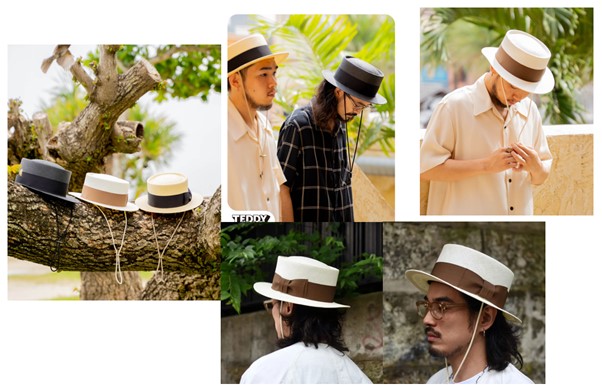 Panama hat from The Fat Hatter