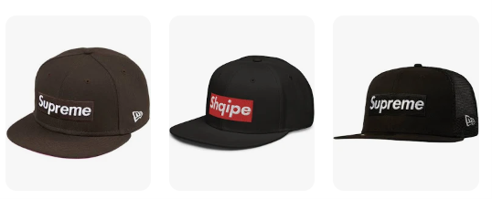 Supreme snapback caps