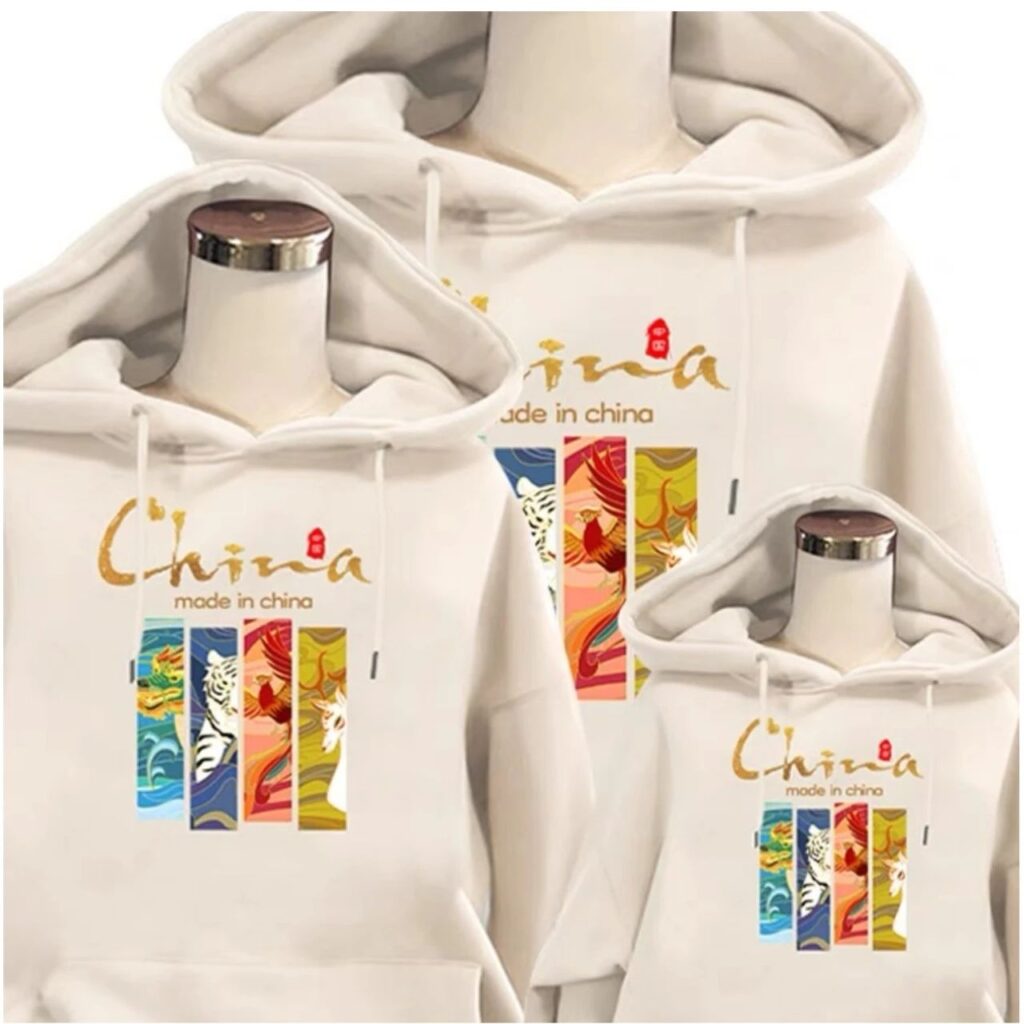 parent-child hoodie