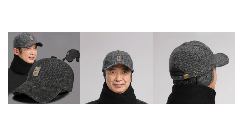 earflap baseball caps