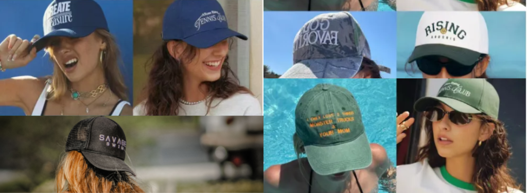 baseball caps - sporty dressing