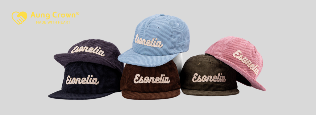 flat-brimmed baseball caps