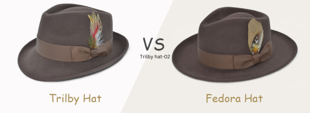 trilby hat vs. fedora hat