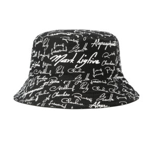 custom bucket hat